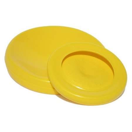 STOCKCAP ASA Flange Covers-750-14-0.065-701-19-YELLOW, 10PK 842434